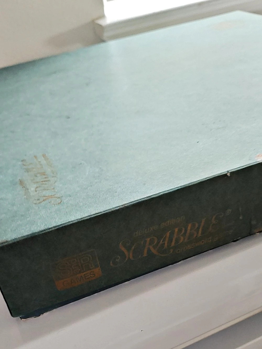 Vintage Deluxe Edition Scrabble Board Game